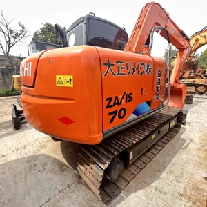 Miniexcavadora Hitachi ZX70 usada de 7 toneladas, componentes de núcleo de excavadora hechos en Japón, Motor incluido, venta de PLC, bomba de engranajes de caja de cambios de motor - Product Image 4