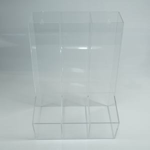 Caja de Exhibición Acrílica Transparente de 1 Nivel, Ecológica, Impermeable, para Juguetes y Modelos, Colección para el Hogar - Product Image 3