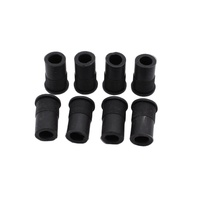 Kit de 8 bougies d'allumage en céramique haute performance blanches, style 45 degrés et droit