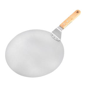 <span class=keywords><strong>Pelle</strong></span> à pizza circulaire de 10 pouces <span class=keywords><strong>pelle</strong></span> à <span class=keywords><strong>pain</strong></span> transférée du <span class=keywords><strong>four</strong></span> au poêle <span class=keywords><strong>pelle</strong></span> de jardin mobile - Product Image 3