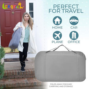 เปลเด็กทารกข้างเตียงปรับความสูงได้พร้อมที่เก็บของเตียงนอนเด็กแรกเกิดพร้อมคุณสมบัติที่สะดวกสบาย - Product Image 5