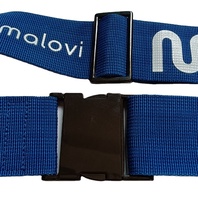 Nouvelle Sangle de Bagage de Voyage Ajustable en Polyester/Nylon de Haute Qualité avec Boucle Métallique – Collection 2027
