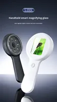 Kensoya V7 Wholesale 200X Handheld LED Magnifying Glass with White/Purple LED Light Lens 1 Year Warranty OEM and ODM Accepted
