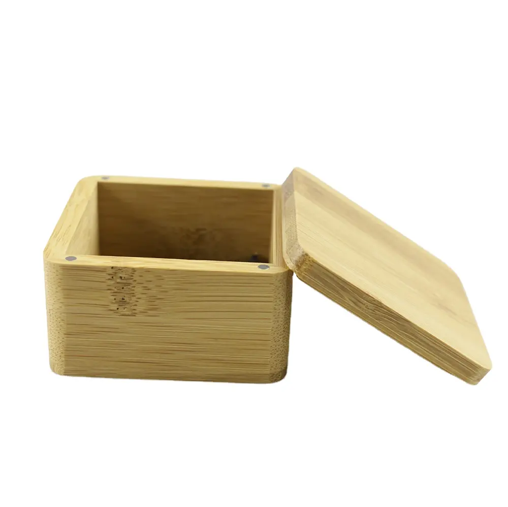 छोटी चाय बांस लकड़ी के बॉक्स कस्टम एनग्रेव लोगो पैकेजिंग बॉक्स
