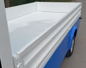 New Electric MiniCargo <strong>Truck</strong> With Tailplate Functional Trolley Janitorial Cart For <strong>Garbage</strong> Dustbin And Waste Transfer - Product Image 4