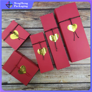 Premium Cardboard Black Uv Coating Drawer Window Candy Sweet Boxes With Tray <strong>Merci</strong> Souvenirs <strong>Chocolate</strong> Valentine Gift Box - Product Image 4