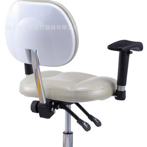 Sillón Dental MKS-039, Sillón de Odontología Giratorio con Elevación, Rodillo de Acero Inoxidable para Uso Médico - Product Image 4