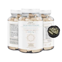 Capsules de collagène blanchissantes pour la peau, marque privée, complément nutritionnel à base d'herbes naturelles, non destiné aux enfants