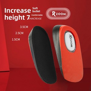 Semelles rehaussantes mi-hautes avec coussin d'<span class=keywords><strong>air</strong></span> pour talons, semelles de sport amortissantes pour hommes et femmes - Product Image 3
