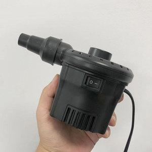 Bomba de Aire Eléctrica Inflable Portátil de 130W con Enchufe Personalizado y 3 Boquillas para Colchones Inflables de Auto - Product Image 5