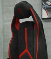 GZYLC Özel Tasarım Deri Araba Koltuk Kılıfı Lüks Araba Koltuk Kılıfı Lamborghini Aventador Huracan Urus için