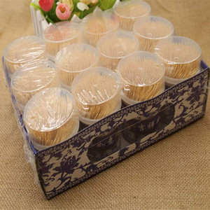 Vendita calda naturale Eco-Friendly usa e getta di bambù stuzzicadenti made in China - Product Image 3
