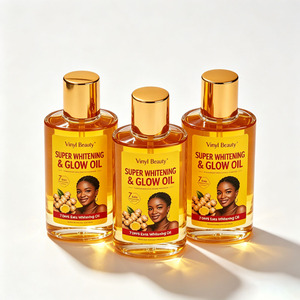 Huile corporelle au curcuma pour éclaircir la peau, éclat naturel, élimination des taches brunes, hydratante, raffermissante, OEM - Product Image 4