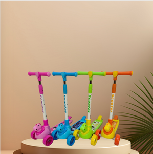 L'usine expédie directement divers scooters <span class=keywords><strong>pour</strong></span> enfants de différentes couleurs, la planche à roulettes <span class=keywords><strong>pour</strong></span> bébé à trois roues ne nécessite pas de piles - Product Image 3