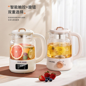 AUX Electric Glass Kettle 1.2L Smart Touch Control <b>Tea</b> <b>Maker</b> With Keep Warm Function - Product Image 1