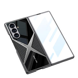 GKK <span class=keywords><strong>X</strong></span> Etui de téléphone portable en cuir pour Samsung Z Fold 7 6 5 <span class=keywords><strong>4</strong></span> Slide Camera Lens Protection Holder - Product Image 5