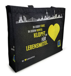 ถุงช้อปปิ้งรักษ์โลกทำจากขวดรีไซเคิล ซักเครื่องได้ ทนทาน รับน้ำหนักได้ถึง 10 กก. - Product Image 3