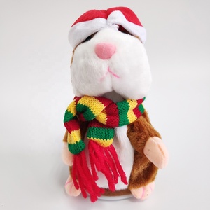 Đồ Chơi Hamster Biết Nói Với Mũ Giáng Sinh Và Khăn Quàng Cổ - Product Image 6