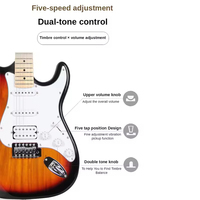 Custom Cheap Oem Guitarra Electrica Chitarra Left Handed Mahogany Body LP/ST Style Electric Guitar for Sale Cheap