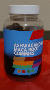 Gommose Multivitaminiche con Ashwagandha KSM 66, Radice di Maca, Fieno Greco, Ibisco, Olmo Rosso e Estratto di Zafferano - Product Image 3