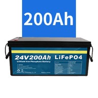 Batterie LFP de stockage d'énergie solaire à longue durée de vie 24V 25.6V 280Ah 300Ah 12.8V 12V 36V 150Ah 24V 48V 100Ah 200Ah