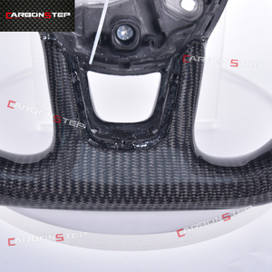 Volant en Fiber de carbone pour <span class=keywords><strong>Audi</strong></span> <span class=keywords><strong>RS4</strong></span> A4 8J B6 4F S8 D4 S4 B8.5 RS3 8V A6 C6 4F TT <span class=keywords><strong>MK1</strong></span> - Product Image 3