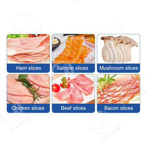 Máquina cortadora de carne de cerdo Horizontal Industrial OCEAN, máquina cortadora de pechuga de pollo y carne de pescado - Product Image 6