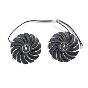 85NN 4PIN พัดลม GPU ใหม่เหมาะสำหรับ MSI ARMOR RX470 RX 480 RX570เกราะ <span class=keywords><strong>RX580</strong></span>การ์ดจอ<span class=keywords><strong>8G</strong></span> <span class=keywords><strong>OC</strong></span> <span class=keywords><strong>OC</strong></span> ระบายความร้อนด้วย - Product Image 2
