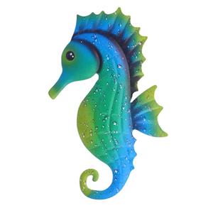 Настенный Декор металлический арт морской конек Американский Железный рыба висит Настенный декор Белоголовый Орлан флаг - Product Image 1