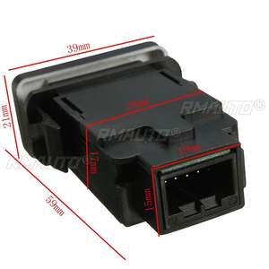 Interrupteur à bouton-poussoir de remplacement OEM LED vert 12V pour Toyota Landcruiser Hilux Prado 120 SERIES 2003-2009, barre lumineuse LED, éclairage de conduite - Product Image 6