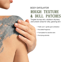 Crème exfoliante corporelle bio aux acides AHA BHA, éliminateur de boutons Kp, hydratante et blanchissante, vente en gros