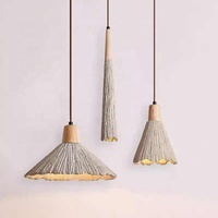 Vente chaude Wabi-sabi Style Béton Ciment Pendentif Lumière E27 Travertin Pendentif Lampe Intérieur Lumières Pour Salle À Manger Restaurant