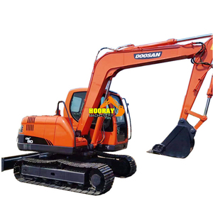 Excavadora Usada Doosan DX80 de 8 Toneladas de Alta Calidad en Venta en Corea, Modelo 2018, Motor con Capacidad de Cucharón de 1.5m - Product Image 1