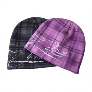 Gorro de Punto con Estampado de Letras, Gorro de Invierno Cálido y Suave Unisex - Product Image 4