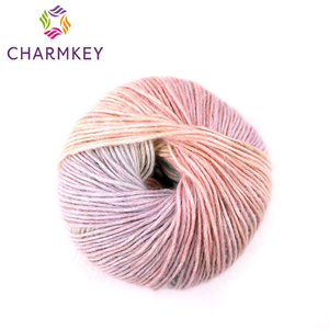 Thỏa thuận tốt nhất chải sợi handmade Gradient bông đan dòng bánh nhuộm phun sợi lông may dệt tái chế đan tay - Product Image 4