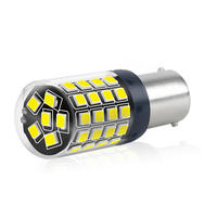 Ampoules LED 1156 BA15S P21W BAU15S PY21W 7440 W21W P21/5W 1157 BAY15D 7443 3157 54smd CanBus, feux de recul, clignotants