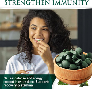 OEM Premium Spirulina Pills China Premium Chlorella Spirulina <strong>Tablet</strong> - Product Image 3