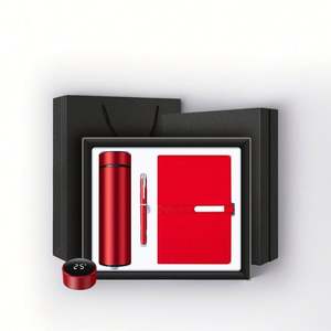 Customizable Plastic <b>Notebook</b> Diary Journal Gift <b>Set</b> Pen Custom Logo Personalized Promotional Gifts for Corporate Business Use - Product Image 1