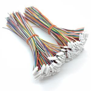 Tel koşum JST SH 1.0mm Pitch <span class=keywords><strong>2</strong></span>/<span class=keywords><strong>3</strong></span>/4/5/10Pin erkek dişi konnektör kablo PVC yalıtım otomobil motosiklet LiPo pil için - Product Image 4