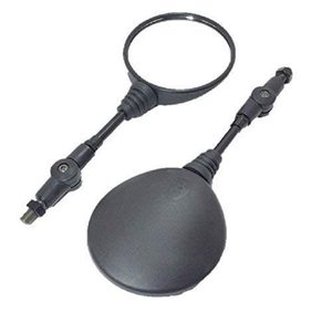 Espejos Retrovisores Laterales Plegables Universales de 8 mm y 10 mm para Motocicleta, ATV, UTV, Motocross, Quad y Scooter con Adaptador - Product Image 1