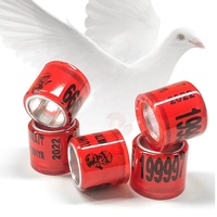 Nhẫn 8Mm Theo Yêu Cầu Của Nhà Cung Cấp FCI 2022 Vòng Đeo Chân Pigeon Bague Anillo De Paloma Vòng Đeo Chân Cho Chim Bồ Câu
