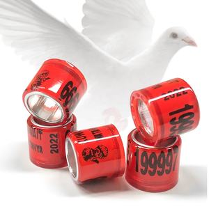 2022 FCI tedarikçisi özelleştirilmiş 8mm yüzükler güvercin Bague Anillo De Paloma bacak ayak bantları güvercin halkaları güvercin için - Product Image 1