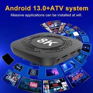 Boîtier <span class=keywords><strong>TV</strong></span> Android 8K <span class=keywords><strong>en</strong></span> gros, résolution 1080p, RK3528, <span class=keywords><strong>Smart</strong></span> Onn 4K certifié MX10, décodeur Android 13 - Product Image 1