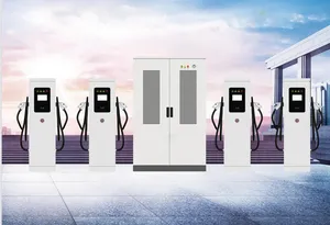 สถานีชาร์จรถยนต์แบบตั้งพื้น DIBOEV 240KW หัวชาร์จคู่ DC รองรับ CCS1 CCS2 ชาร์จได้ 2 คัน - Product Image 2