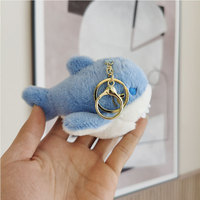 Vente en gros de jouets en peluche requin, baleine, aquarium, animal mordant à la main, porte-clés, sac à dos, pendentif, vente en gros de jouets en peluche