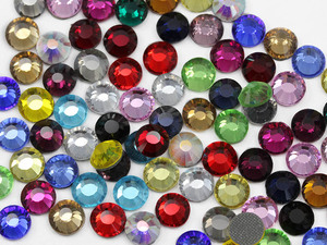 Phong Cách Mới SS16 SS20 Sửa Chữa Nóng Phẳng Khói Sắt Trên Đá Pha Lê Thủy Tinh Strass Thạch Cho Móng Tay Nghệ Thuật Trang Trí - Product Image 5