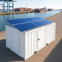 Chambre froide solaire autonome 100 % hors réseau, conteneur congélateur 20 pieds 40 pieds pour fruits et légumes de ferme, Camara Fria Solar
