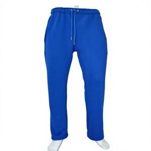 Pantalon de jogging en molleton de coton pour homme et femme, léger, respirant, avec cordon de serrage, doux, brossé, logo personnalisé, OEM ODM - Product Image 1