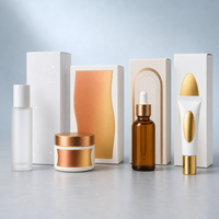 Boîte cadeau en papier artistique avec logo personnalisé, pliable, adaptée aux soins de la peau, aux cosmétiques, aux bougies, aux parfums, aux tasses isothermes, style luxueux