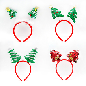 Accesorios para el Cabello, Diadema y Gorro de Duende Navideño, Diseño Festivo de Dibujos Animados, Aro para la Cabeza para Niños y Adultos, Suministros para Fiestas - Product Image 1